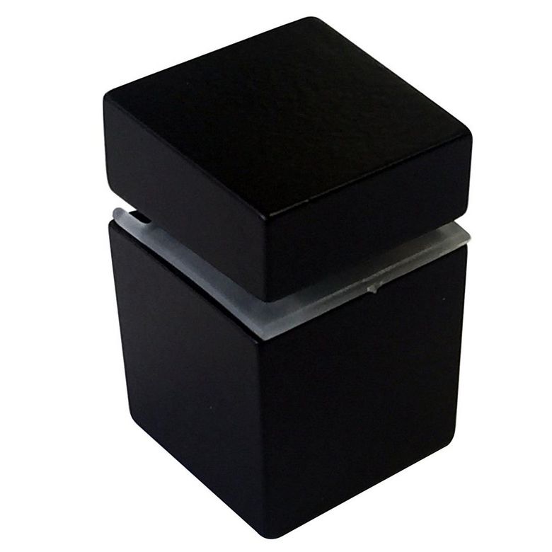 Paire de supports étagère carre noir mat p.3 Main Image