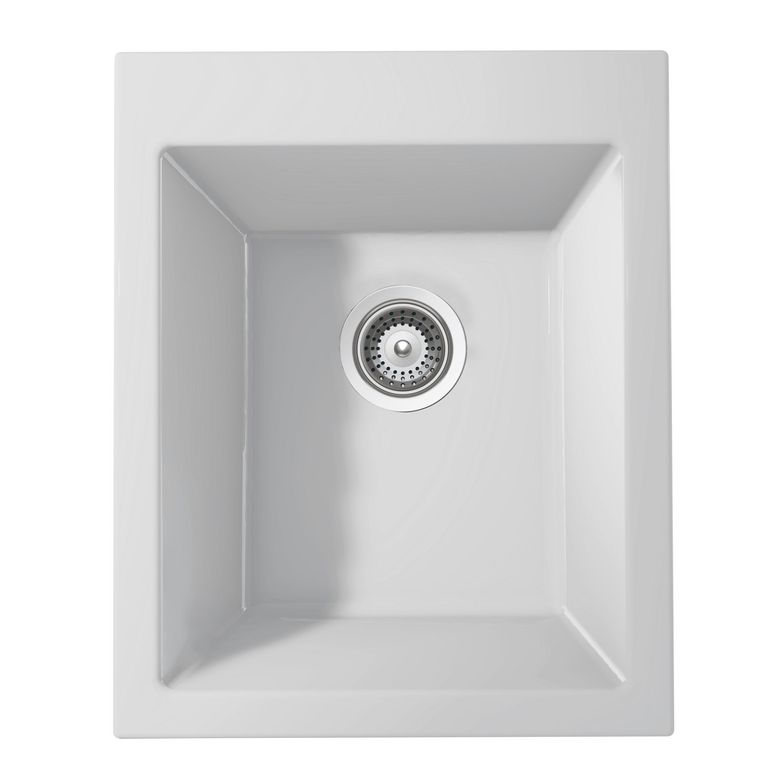 Cuve DISEA céramique blanc à encastrer H.50.5 x l.41 Main Image