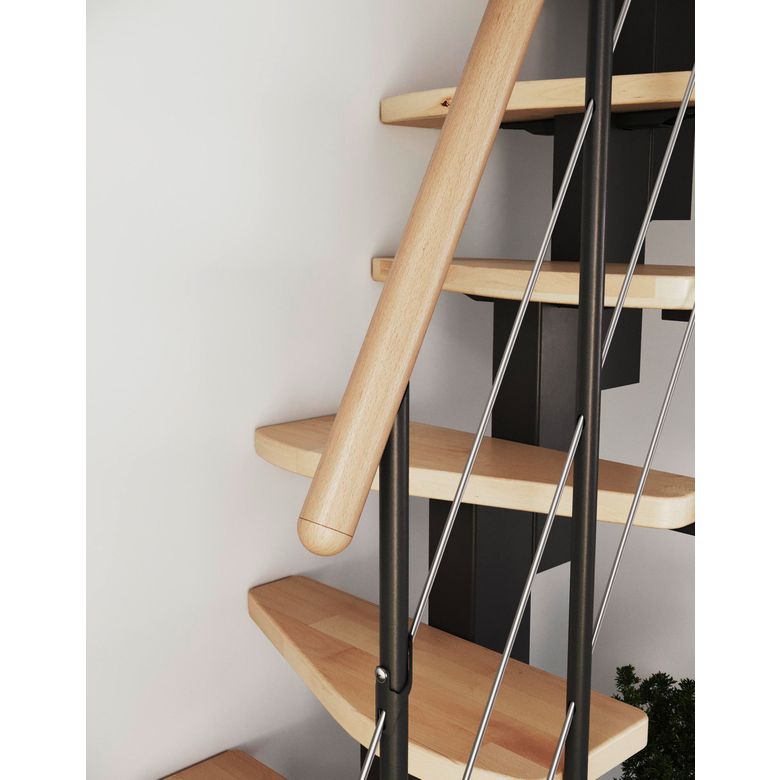 Escalier gain de place Bali 2 hêtre