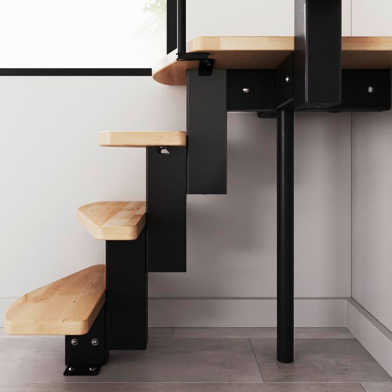 Escalier gain de place Bali 2 hêtre