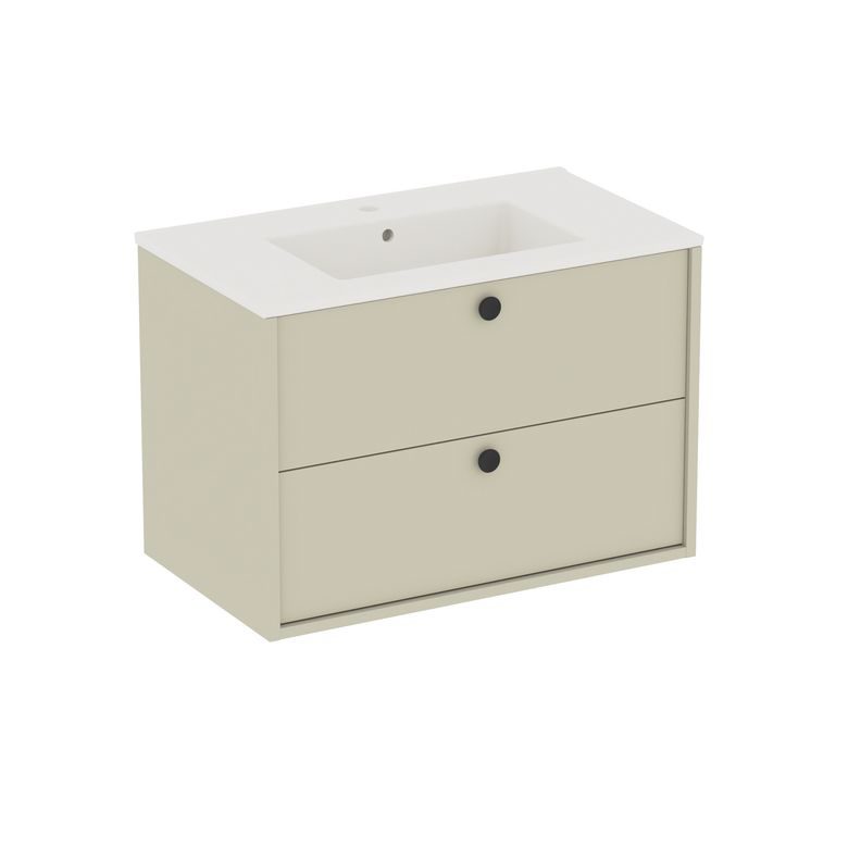 Plan vasque simple 81 cm céramique FORMEO
