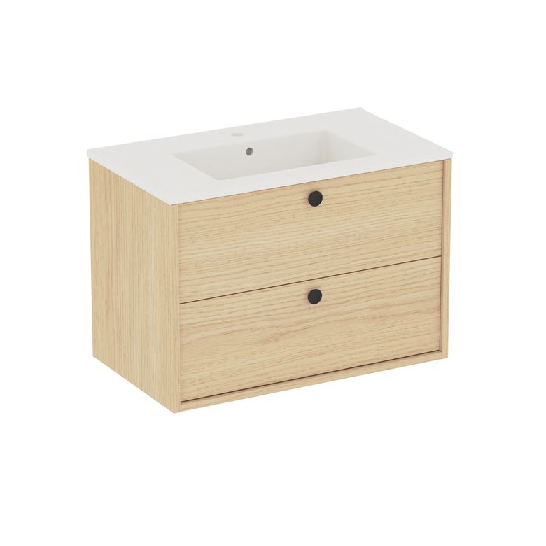 Plan vasque simple 81 cm céramique FORMEO | Lapeyre