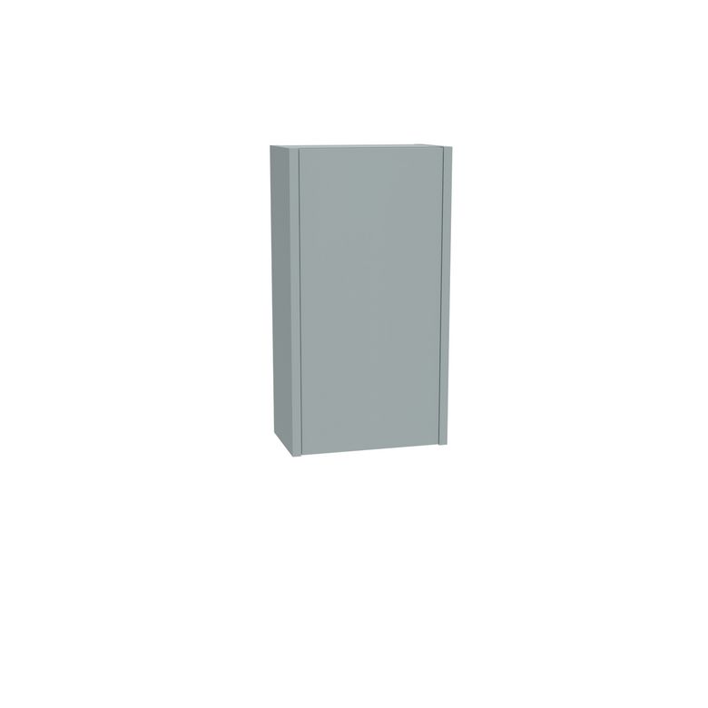 1/2 colonne FABIAN gris bleuté 1 porte l.35 H.65 P.20 Push Main Image
