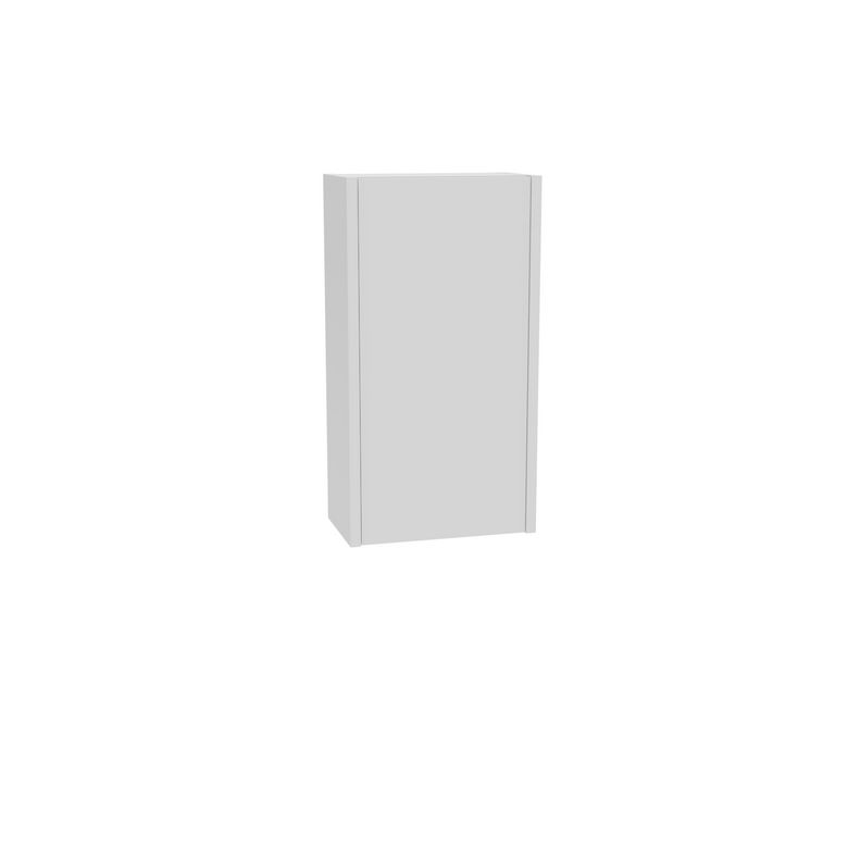 Demi-colonne de salle de bains 35 cm ouverture push FABIAN