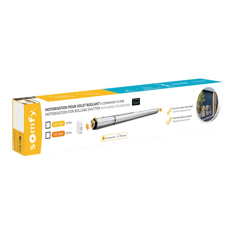 Kit de motorisation filaire pour volet roulant-Lapeyre