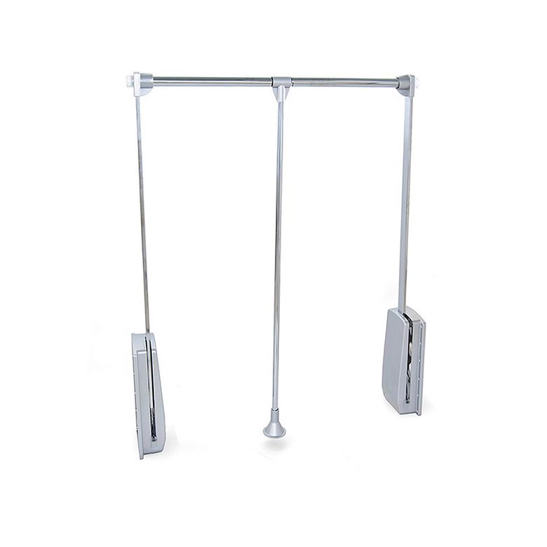 Penderie escamotable inox fixation laterale l.60 - 80 cm Main Image