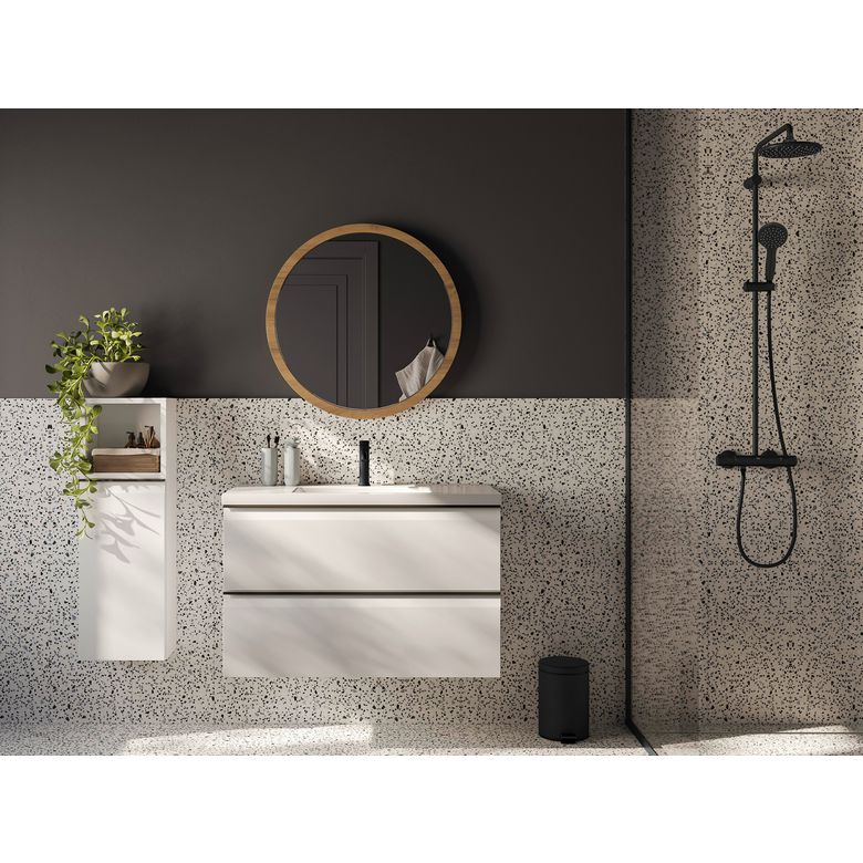 Meuble sous-vasque 120 cm sans plan 2 tiroirs   YTRAC - Lapeyre