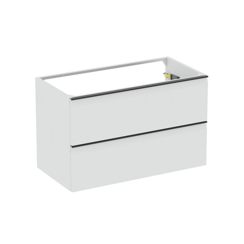 Meuble sous-vasque 90 cm sans plan 2 tiroirs YTRAC