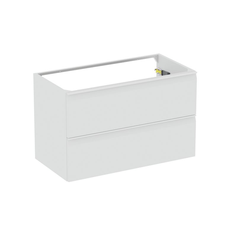 Meuble sous-vasque 90 cm sans plan 2 tiroirs YTRAC