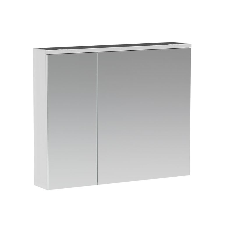Armoire de toilette PHOENIX lumineuse L.90 H.75 2 portes Main Image
