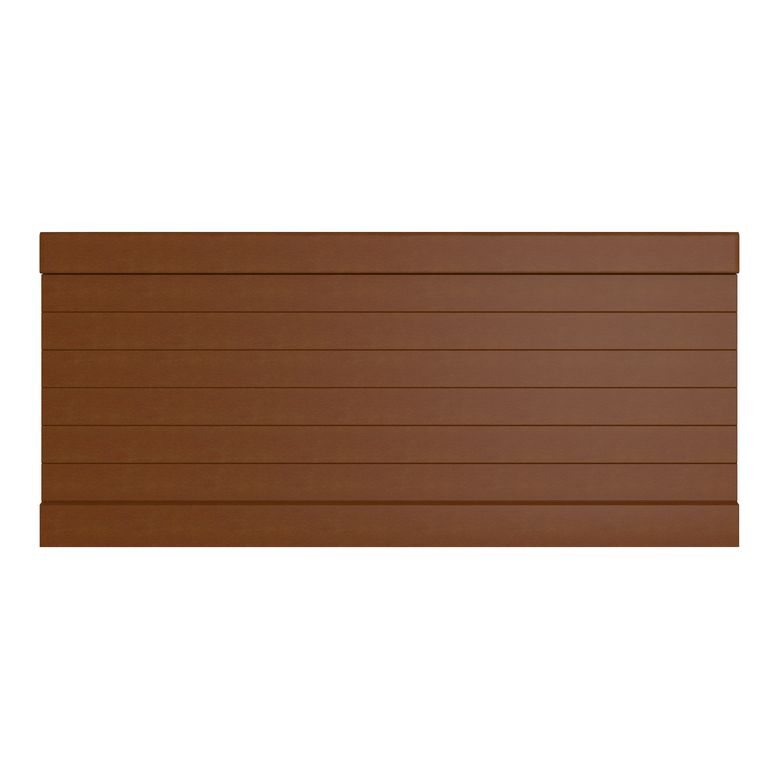 Clôture bois STYLE 2 pleine horizontale H.70 x L.150 cm