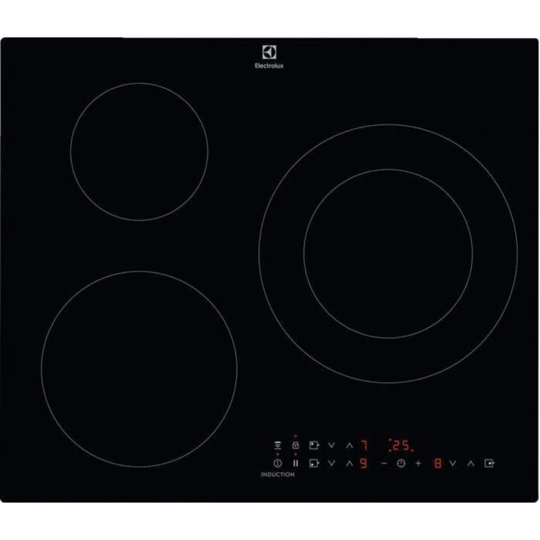Table induction noir 3 foyers Electrolux MIT60336C Main Image
