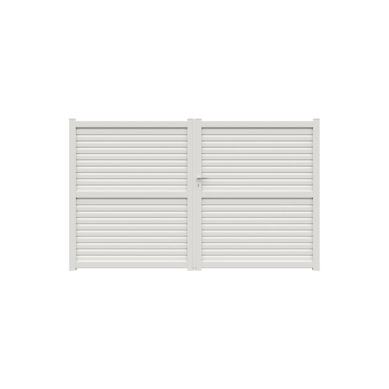 Portail battant aluminium Valintia