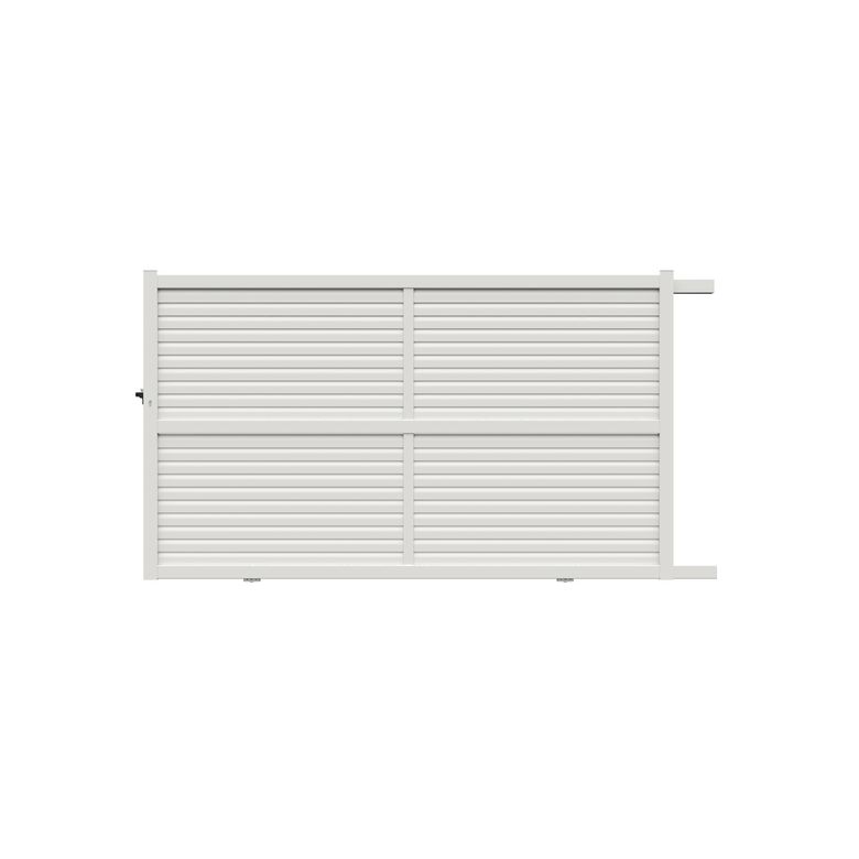 Portail coulissant aluminium Valintia | Lapeyre