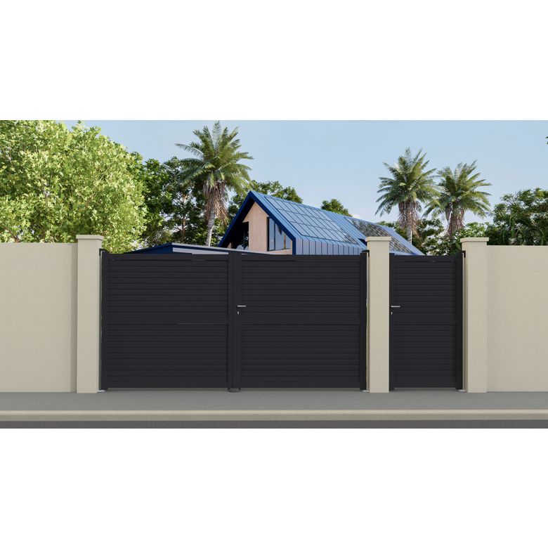 Portillon aluminium Valintia | Lapeyre