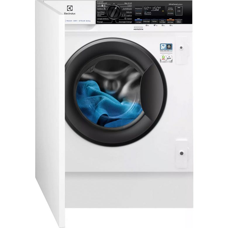 Lavante-séchante full intégrable Electrolux EW8W1684BI Main Image