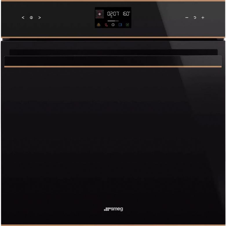 Four multifonction nettoyage pyrolyse noir Smeg SOP6602TNR Main Image