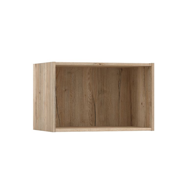 Caisson droit modulable Pléiade H.38 cm chêne Halifax