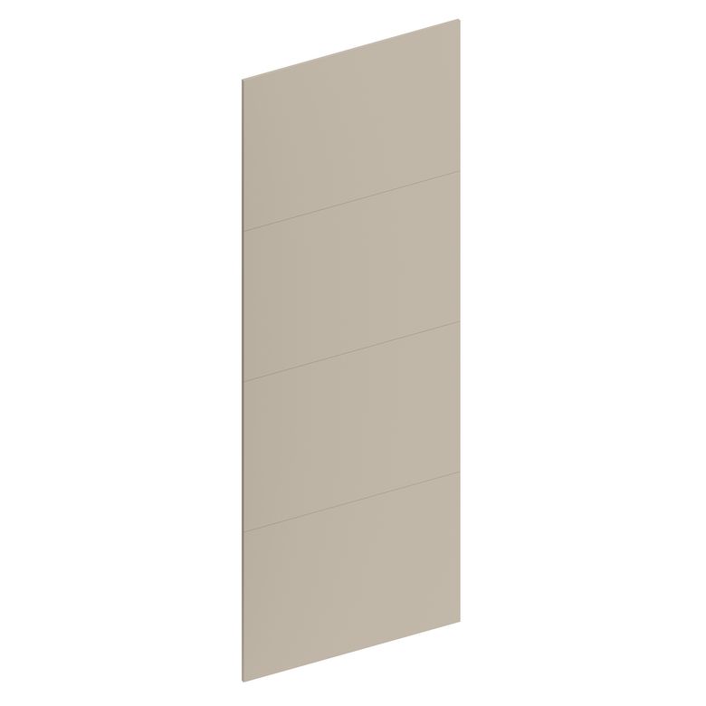 Porte de caisson coulissante Pléiade H.230cm gris | Lapeyre