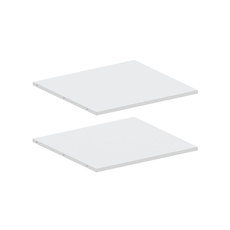 2 tablettes Pleiade blanc l.60xp.55 Main Image
