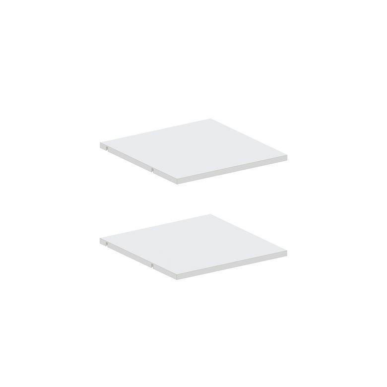2 tablettes Pleiade blanc l.40xp.40 Main Image