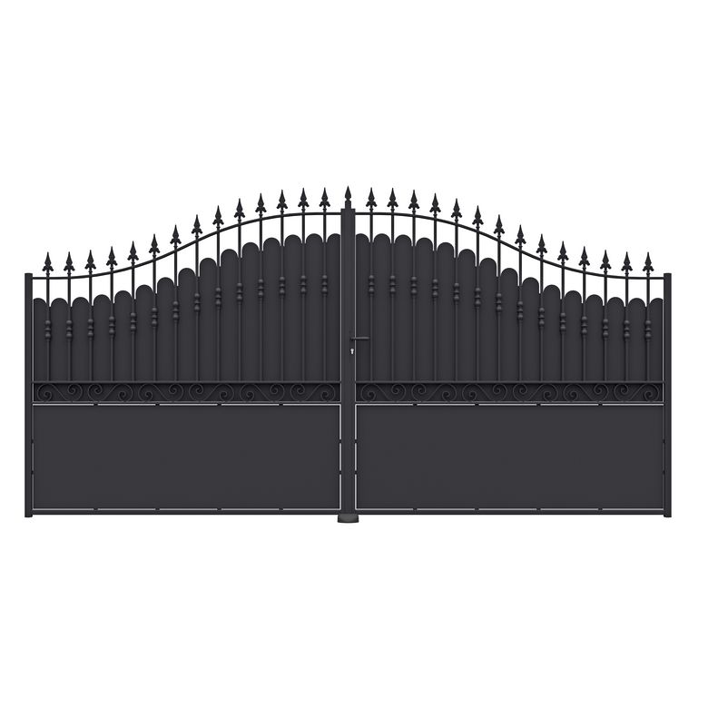 Portail battant Dommartin acier