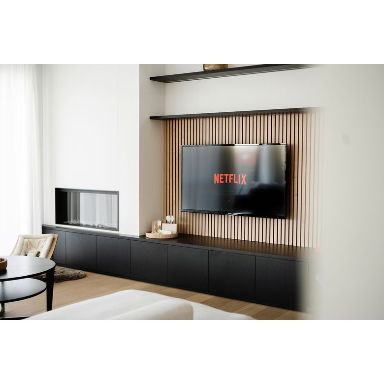 Lot de 2 panneaux mur 277x30 cm Woodwall Effect 3D claustra | Lapeyre