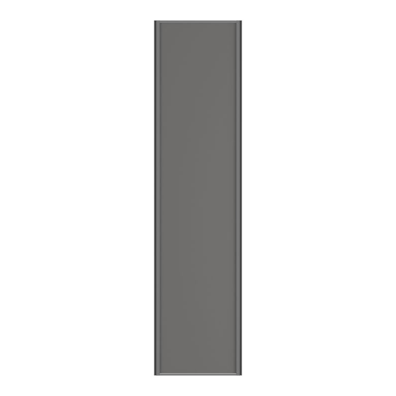 Vantail seul Glisseo 2 gris Onyx profil gris H.246,1 x l.61 cm Main Image