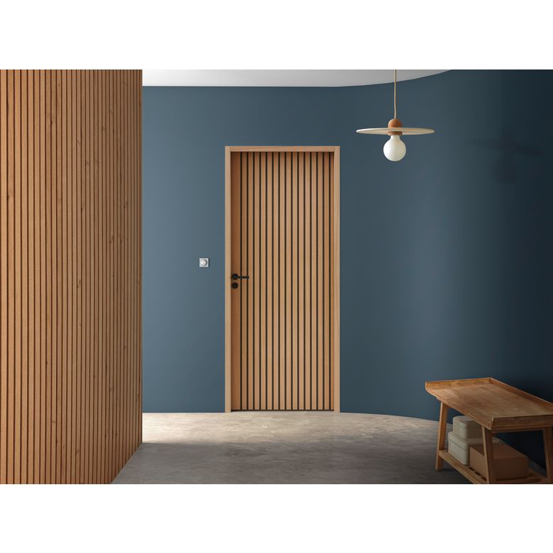 Bloc-porte huisserie 90 chêne plaqué RAPHAELLE | Lapeyre
