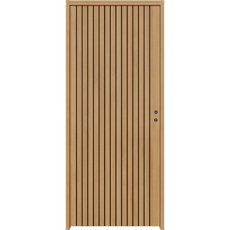Bloc-porte RAPHAELLE chêne plaqué - Fin de chantier 50/100 | Lapeyre