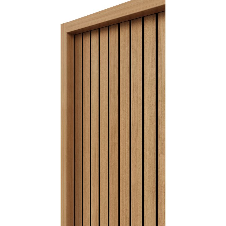 Bloc-porte RAPHAELLE chêne plaqué - Fin de chantier 50/100 | Lapeyre