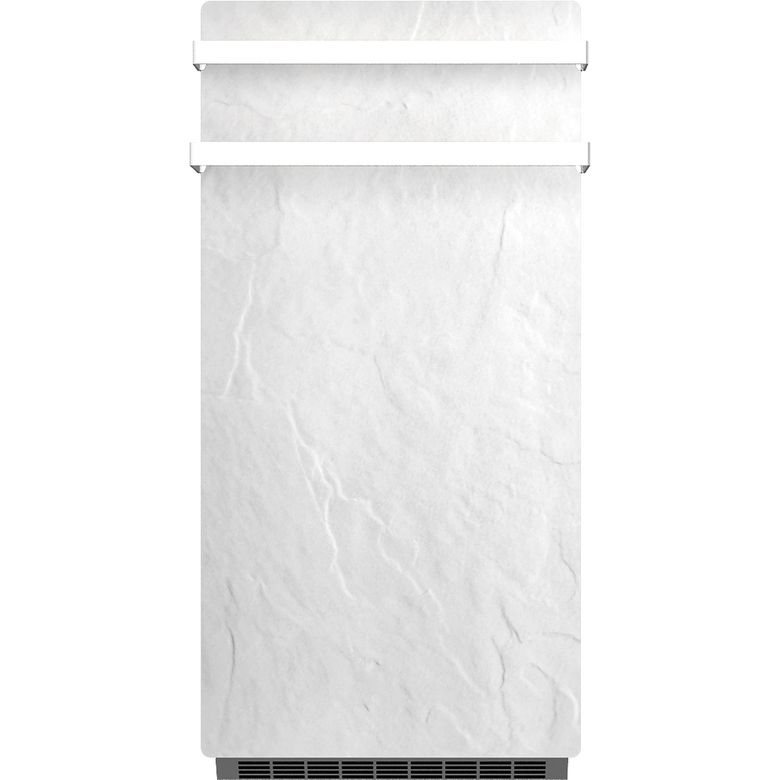 Sèche-serviettes électrique TOUCH AIR 700+1000 natura blanc H.105xl.50 Main Image