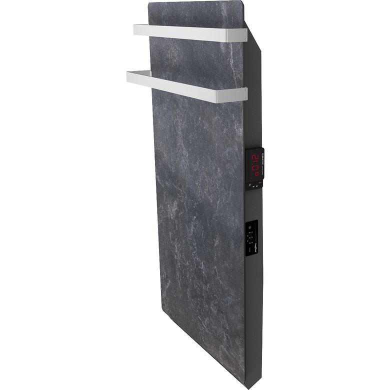 Sèche-serviettes électrique TOUCH AIR 700+1000 natura noir H.105xl.50 Main Image