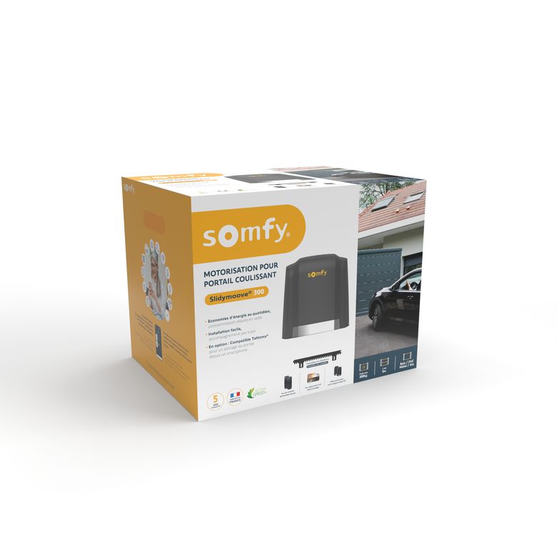 Somfy 2401405 - Slidymoove 300 motorisation pour portail coulissant