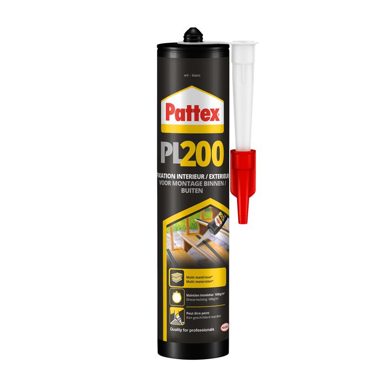 PATTEX Colle Fixation PRO200 Blanc Cart 480g Main Image