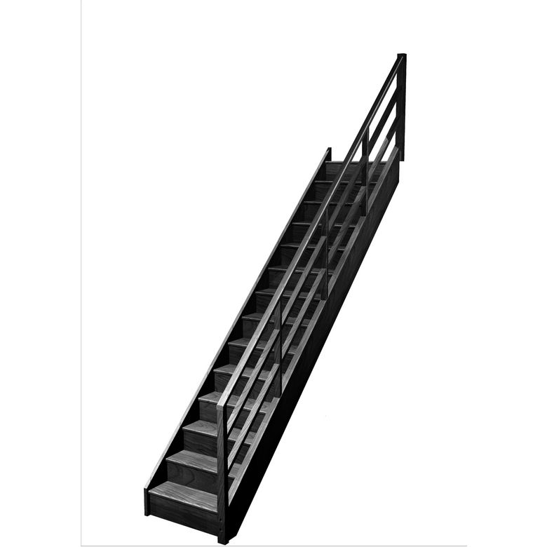 Escalier Faubourg droit rampe Eden