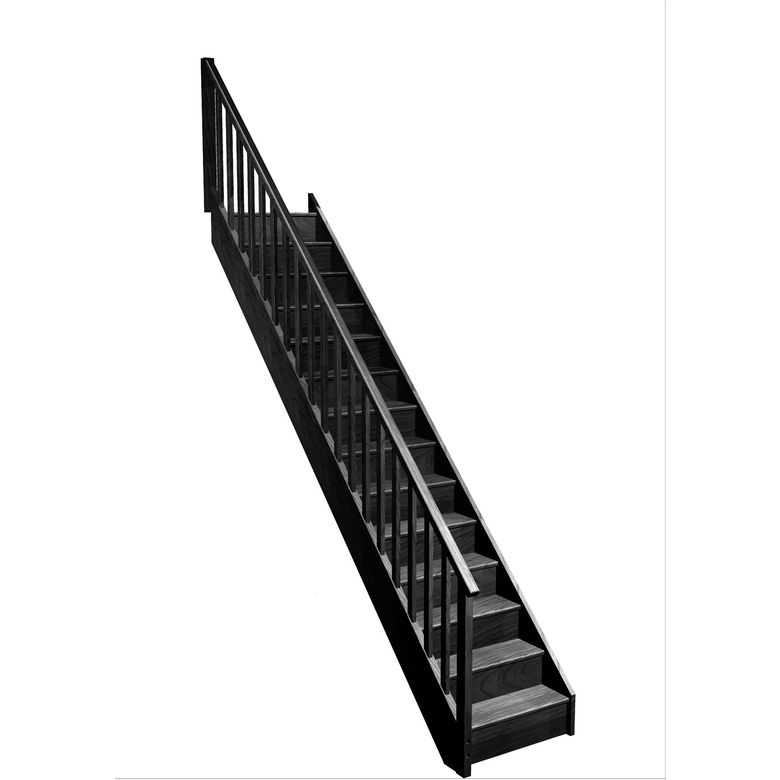 Escalier Faubourg droit rampe Idéal