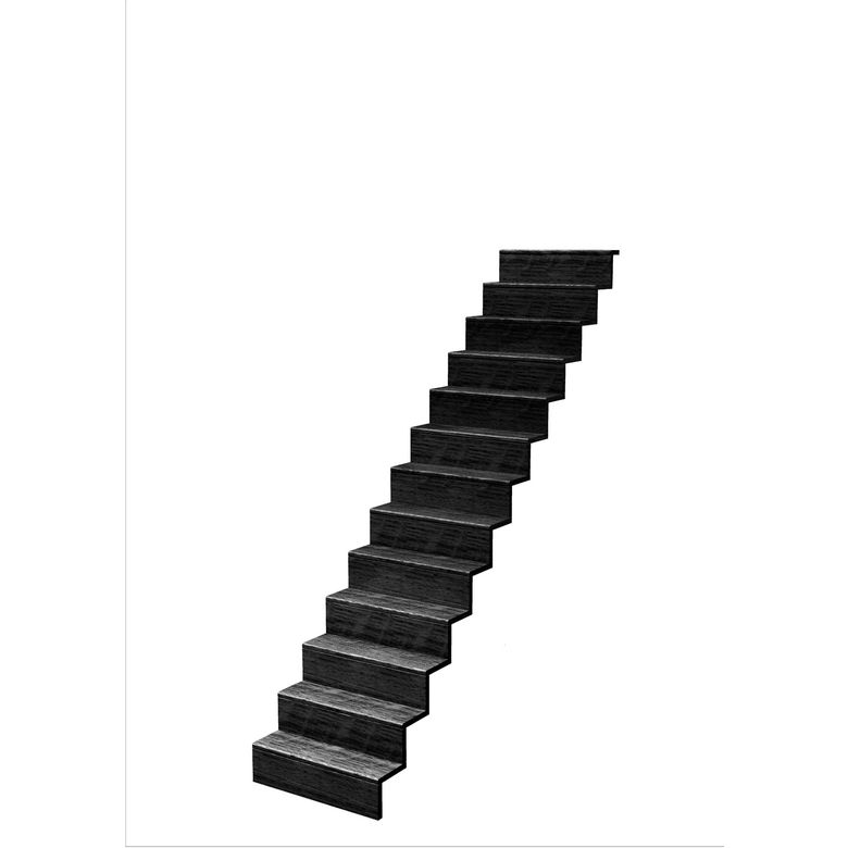 Escalier Jazz droit sans rampe