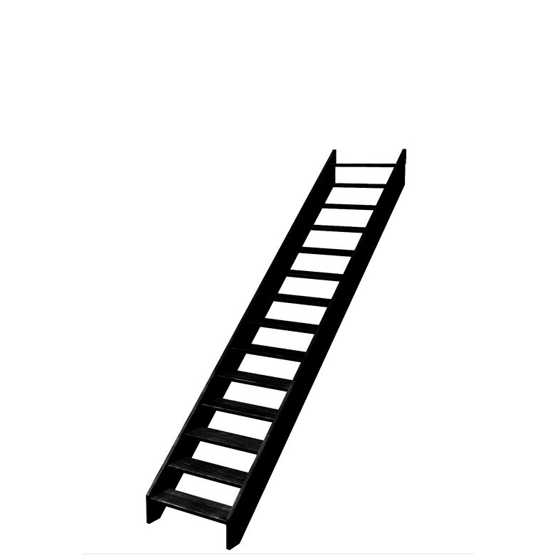 Escalier Aria droit sans rampe