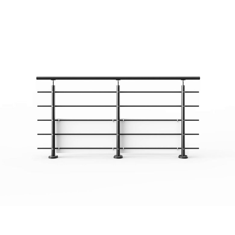Kit de 4 fixations pour protection basse Lisseo en aluminium | Lapeyre