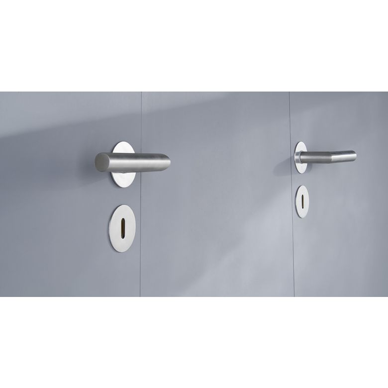 Bloc-porte huisserie invisible prépeint à clé - Portes