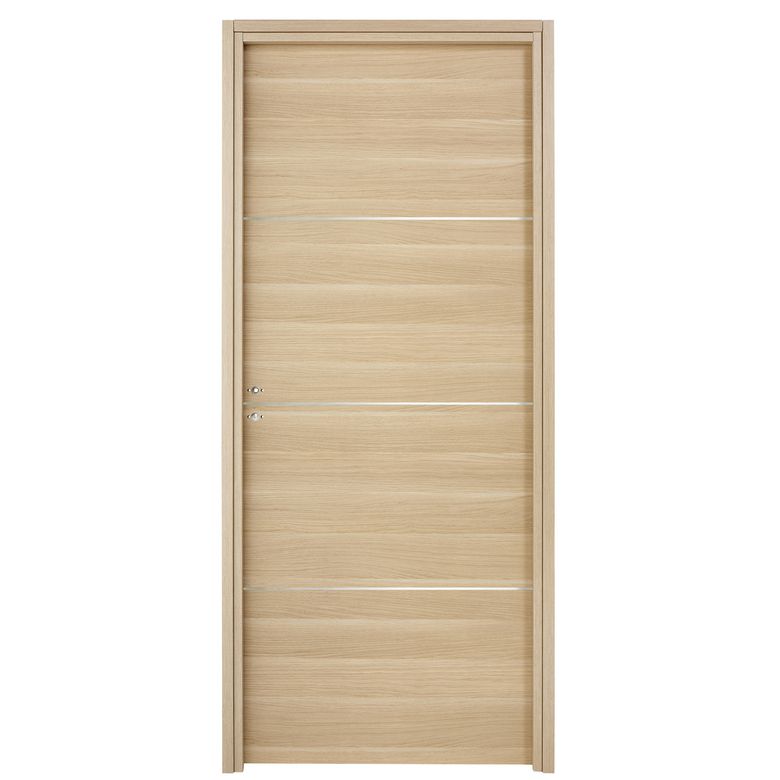 BP fin chantier ROXIE *** Acoustique Chêne nat. ins Inox-H.70/102- H204 x l.83 D Main Image
