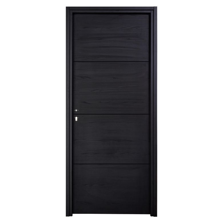 Bloc-porte ROXIE thermique inserts noir