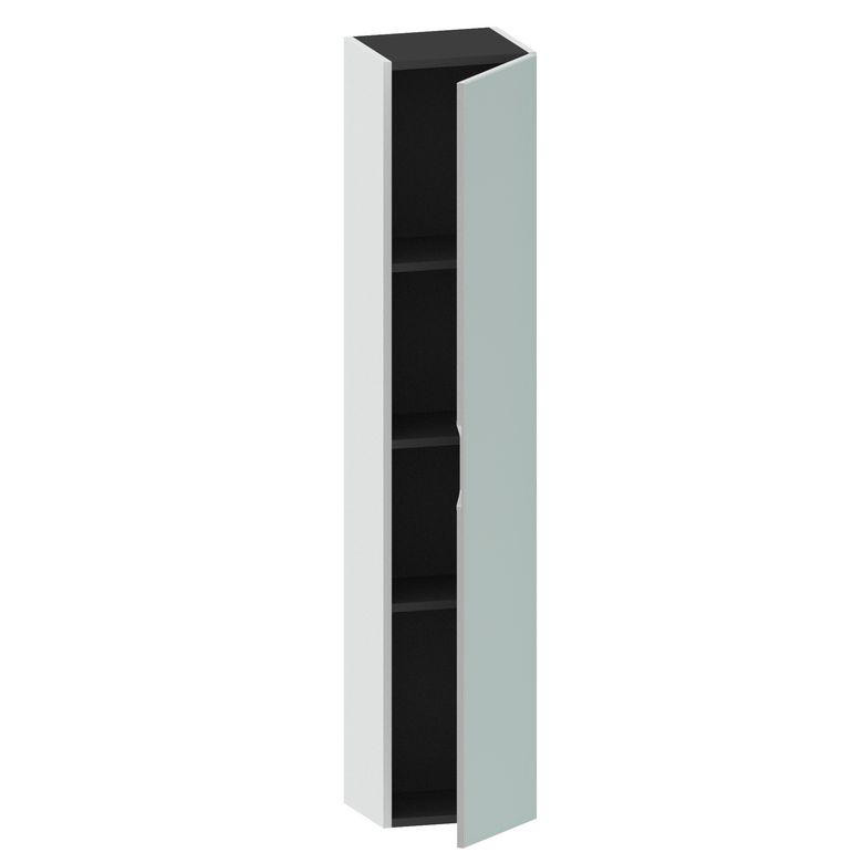 Colonne de rangement avec miroir Infiny | Lapeyre