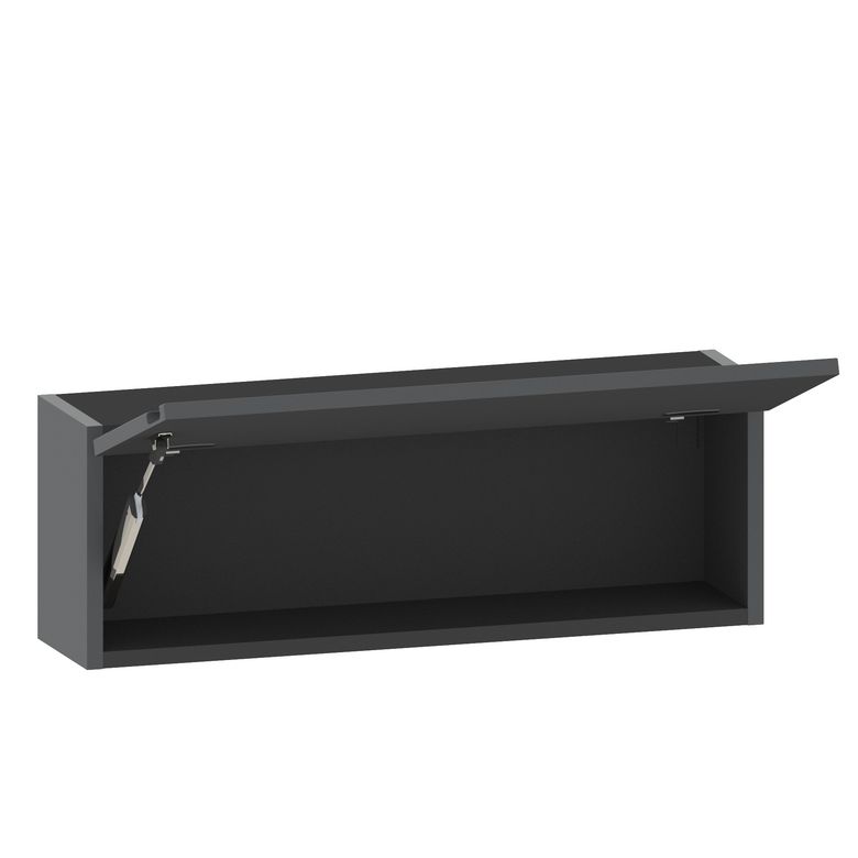 Meuble haut de rangement avec porte relevante Infiny | Lapeyre