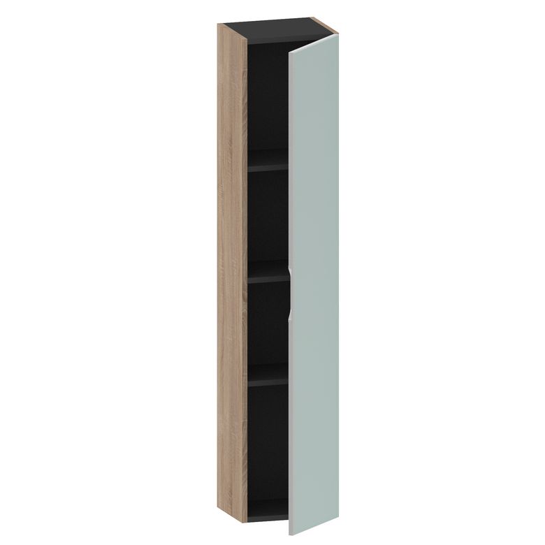 Colonne de rangement avec miroir Infiny | Lapeyre