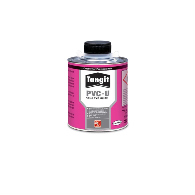 TANGIT Colle PVC Rigide Non Potable avec Pinceau Boîte 250gr Main Image