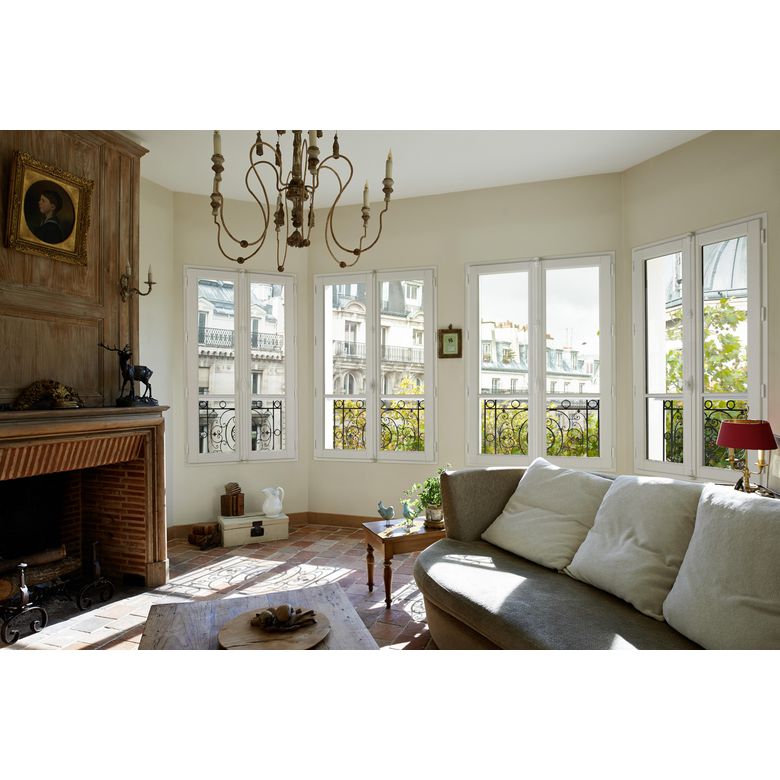 Appui de fenêtre Rivoli H.64 cm - Main courante Taurari prépeint blanc - Fenêtres