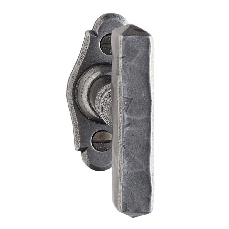 Bouton crémone CENAC Fer patiné pour Fenêtre poignée non centrée PVC/Bois Main Image