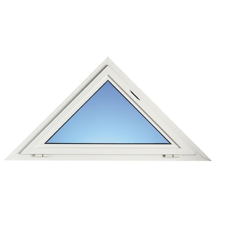 Triangle/Houteau fixe Alu Blanc RAL 9016 - H.39 x l.79 pour Tableau H.40x l.80 Main Image